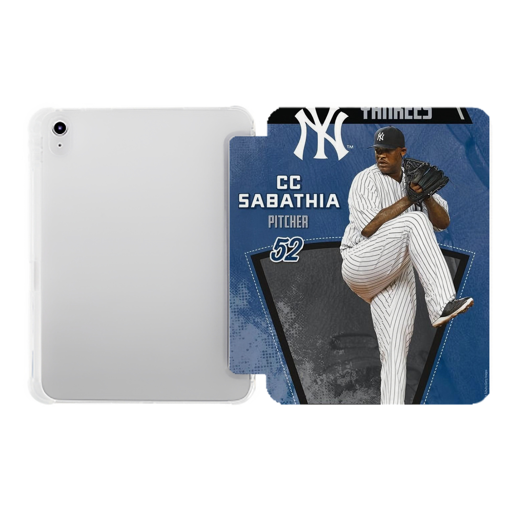 CC Sabatnia 31 Premium Tri-Fold PU Leather & Silicone IPad Case With Pencil Slot – Fits 9.5,10.5,10.9 – Adjustable Stand, Slim, Protective